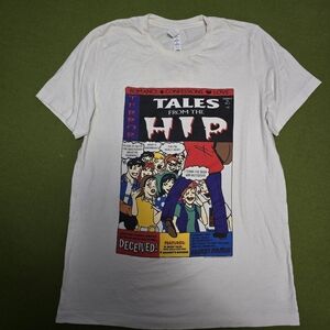 The Tragically Hip vintage-style "Tales from the Hip" comic book graphic t-shirt